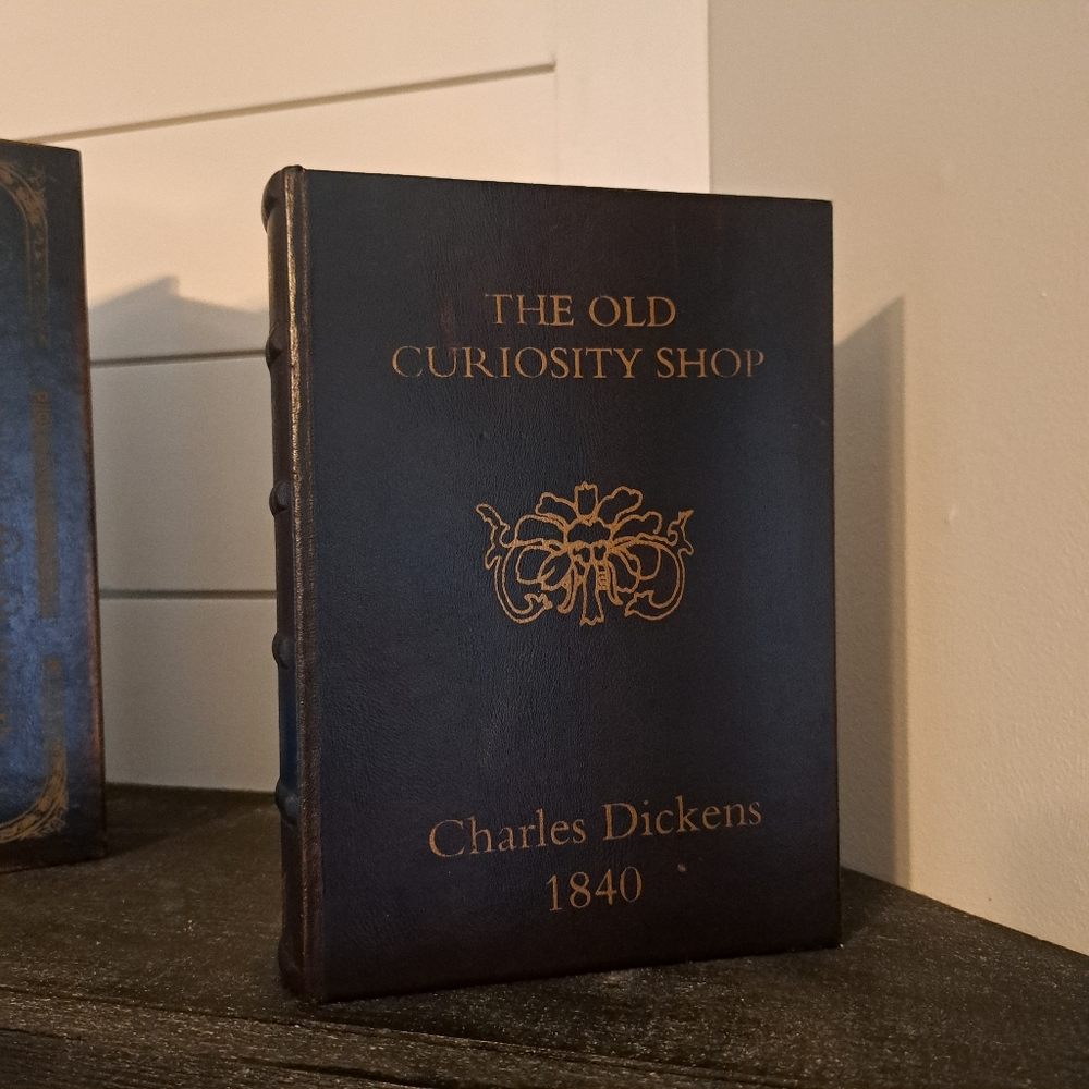 Decorative Faux Antique Book Box Set - Black - Picture 2 of 6
